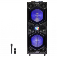ATALAX ICON  Super Bass Wireless Party Speaker | 7,800 Watts | Wireless  Microphone and Remote Control include
