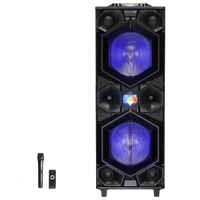 ATALAX ICON  Super Bass Wireless Party Speaker | 7,800 Watts | Wireless  Microphone and Remote Control include |ENVIO SOLO PARA PUERTO RICO