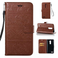 PU Leather Cases Embossing Elephant Case For ZTE Zmax Pro Z981 Phone Back Cover For ZTE Max XL Z986 N9560 6.0 inch Case