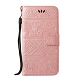 PU Leather Cases Embossing Elephant Case For ZTE Zmax Pro Z981 Phone Back Cover For ZTE Max XL Z986 N9560 6.0 inch Case