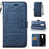 PU Leather Cases Embossing Elephant Case For ZTE Zmax Pro Z981 Phone Back Cover For ZTE Max XL Z986 N9560 6.0 inch Case