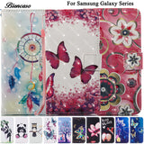 Pattern Case For Samsung Galaxy J3 Prime Emerge J5 J7 2017 J330 J530 J730 J320 J710 Flip Wallet PU Leather Cover Stand Cases B00