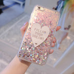 Phone Case For Samsung Galaxy Note 5 Case 3D cute Love Glitter Soft TPU Silicone For Samsung Note 8 4 3 A3 A5 A7 2016 2017 Cover
