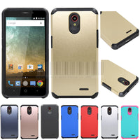 Phone Case For ZTE Prestige N9132/Maven 2/Sonata 3 Slim Hybrid Shockproof Impact Protective Armor Case Hard PC Silicone Cover