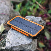 Portable 15000mAh Power Bank Solar External Battery for iPhone 5s 6 6s 7 7plus 8 8s Samsung HTC Sony etc.