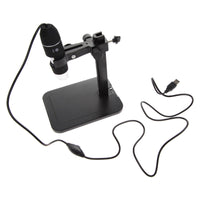 Portable USB Digital Microscope 1000X 8 LED 2MP Endoscope Magnifier Camera HD CMOS Sensor + Lift Stand + Calibration Ruler