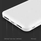 ROCK Slim 10000 mAh Power Bank,Portable Ultra-thin Polymer Powerbank battery power-bank 10000mah With LED Light for Mobile Phone