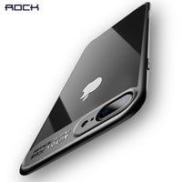 ROCK Slim Case for iPhone 8 7 6 6s plus, Transparent PC &amp; TPU Silicone for iPhone Cover Coque for iPhone7 Case