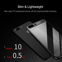 ROCK Slim Case for iPhone 8 7 6 6s plus, Transparent PC &amp; TPU Silicone for iPhone Cover Coque for iPhone7 Case