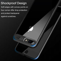 ROCK Slim Case for iPhone 8 7 6 6s plus, Transparent PC &amp; TPU Silicone for iPhone Cover Coque for iPhone7 Case