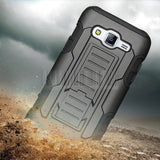 Shockproof Impact Armor Case Belt Clip Holster Cover For Samsung Galaxy A3 A5 J3 Emerge J7 2016 2017/A7/J1/J5/S6/S7 Edge/S8 Plus