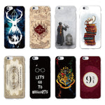 TOMOCOMO Harry Potter Hogwarts Pattern Design Soft Silicone Phone Cases Cover for Iphone 7 6 6S 8 Plus 5S SE X Coque Fundas Capa 1