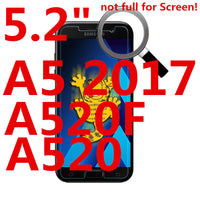 Tempered Glass For Samsung Galaxy A5 2017 J7 J5 J3 2016 2015 HALO Emerge Screen protective cover A520 J520 J710 J510 smartphone