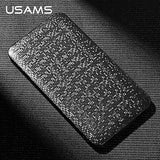 USAMS 10000mAh power bank External battery dual USB output powe bank Universal powerbank 15mm ultra-thin External power