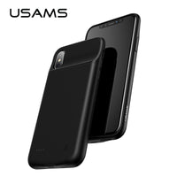 USAMS Battery Charger Case for iPhone X 3200mAh Power Bank Case For iPhoneX 10 Portable Charging Case