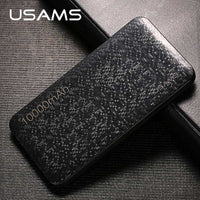 USAMS Power Bank 15mm Ultra Slim 10000mAh Powerbank Mobile Phone 2.1A Output 10000mah External Battery