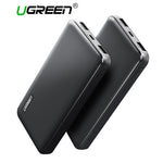 Ugreen Power Bank 10000mAh Dual USB Powerbank for Xiaomi External Battery Portable Charger for Mobile Phones Tablets Power-Bank