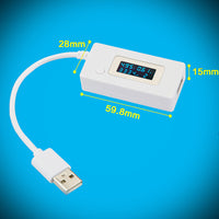 Useful USB Charger Mobile PC Battery Capacity Power Mini Voltage Current Tester Meter