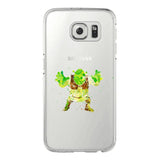 Watercolor Elsa Mermaid and her prince Mickey Mouse Soft TPU Phone Cases Cover For Samsung Galaxy S5 S6 S7 edge S8 S9 Plus