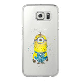 Watercolor Elsa Mermaid and her prince Mickey Mouse Soft TPU Phone Cases Cover For Samsung Galaxy S5 S6 S7 edge S8 S9 Plus