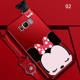 3D Cute Cartoon Phone Case for Samsung Galaxy S8, S9 Plus, Note 8, S8, S7, more