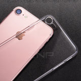 ZNP Ultra Thin Soft Transparent TPU Case For iPhone 8 7 Plus Clear Silicone Full Cover For iPhone 7 Plus 8 Phone Case Capa Coque