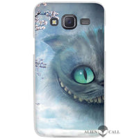 Alice in Wonderland Hard Plastic Cover for Samsung Galaxy J1, J2, J3, J5, J7 2016, and more