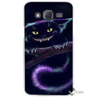 Alice in Wonderland Hard Plastic Cover for Samsung Galaxy J1, J2, J3, J5, J7 2016, and more