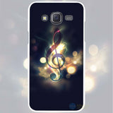 Hard White Plastic Case | DJ, Music and other Designs | for Samsung Galaxy J1, J2, J3, J5, J7, and more