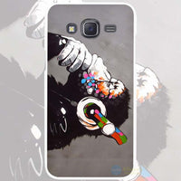 Hard White Plastic Case | DJ, Music and other Designs | for Samsung Galaxy J1, J2, J3, J5, J7, and more