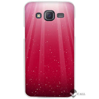 glitter red decoration Clear Case Cover Coque Shell for Samsung Galaxy J1 J2 J3 J5 J7 2016 2017 Emerge