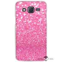 glitter red decoration Clear Case Cover Coque Shell for Samsung Galaxy J1 J2 J3 J5 J7 2016 2017 Emerge