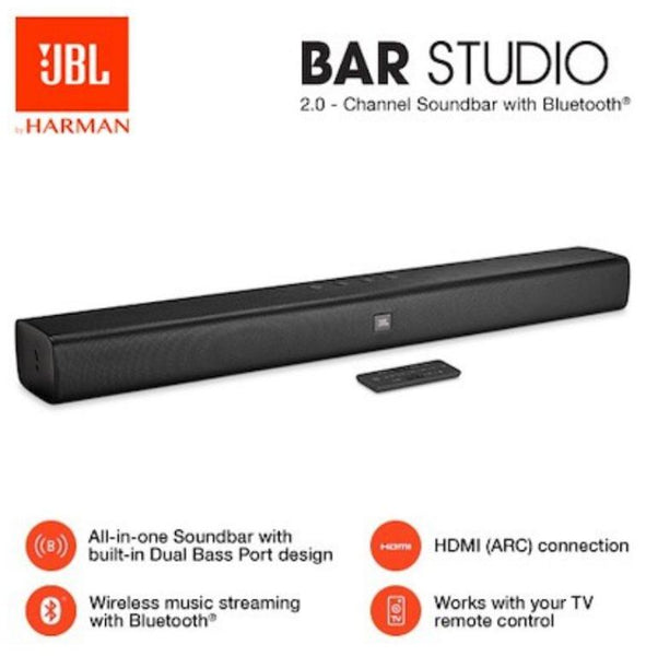 JBL Bar Studio 2.0 - Channel Sound bar with Bluetooth | With Remote Control | HDMI | NEW!!!