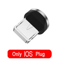 Magnetic LED USB Fast Charging Data type C, Micro for iPhone, Xiaomi, Samsung, and others