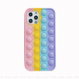 Pop Bubble Fidget Toys Case For Samsung Galaxy A31 A51 A71 A32 A52 A72 A11 A21 A01 A02 A12 A10e A20e A30s A50s A70 M01 M11 Cover