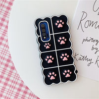 Soft Silicone TPU 3D Cat Paw Pop it Phone Case For Samsung Galaxy A31 A51 A71 A32 A52 A72 A01 A12 and more