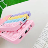 Soft TPU 3D Unicorn Pop it Phone Case For Samsung Galaxy S21 S20 S10 S9 Plus Note 9 10 20 and more