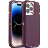 Hard Cover For iPhone 14 | plus | Pro | Pro Max Heavy Duty  fits Otter box Clip