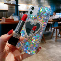 Cover Bling Glitter Diamond Mirror for iPHONE 11 (3 models)  | 12 ( 4 models) | 13 ( 4 models)