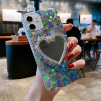 Cover Bling Glitter Diamond Mirror for iPHONE 11 (3 models)  | 12 ( 4 models) | 13 ( 4 models)