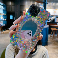 Cover Bling Glitter Diamond Mirror for iPHONE 11 (3 models)  | 12 ( 4 models) | 13 ( 4 models)