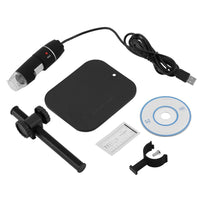 usb digital microscope camera led electronic electron Endoscope 500X glasses magnifier Magnifying Glasses Desk Loupe Black New